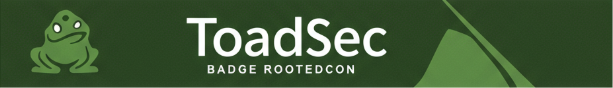 ToadSec Badge RootedCON